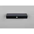 Aplica de perete exterior Trio SILVES plastic, negru, LED, 6W, 700lm, 4000K, IP44 - Trio-R23306102