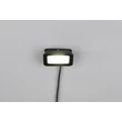 Reflector Trio FUNCHAL metal, sticla, negru, transparent, LED, 20W, 1800lm, 4000K, IP65 - Trio-R23346132