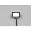 Reflector Trio FUNCHAL metal, sticla, negru, transparent, LED, 20W, 1800lm, 4000K, IP65 - Trio-R23346132