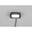 Reflector Trio FUNCHAL metal, sticla, negru, transparent, LED, 30W, 2800lm, 4000K, IP65 - Trio-R23346232