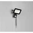 Reflector Trio FUNCHAL metal, sticla, negru, transparent, LED, 20W, 1800lm, 4000K, IP65 - Trio-R23349132