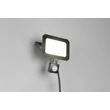 Reflector Trio FUNCHAL metal, sticla, negru, transparent, LED, 30W, 2800lm, 4000K, IP65 - Trio-R23349232