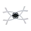 Plafoniera Trio POLLOCK metal, plastic, negru, alb, LED, 22W, 3000K, 2500Lm - R23691132