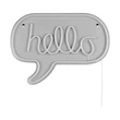 Lampa decor Trio HELLO plastic, transparent, LED, 5W - R23711100