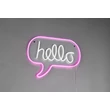 Lampa decor Trio HELLO plastic, transparent, LED, 5W - R23711100