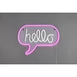 Lampa decor Trio HELLO plastic, transparent, LED, 5W - R23711100