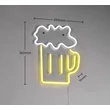 Lampa decor Trio BEER plastic, transparent, LED, 5W - R23721100