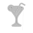 Lampa decor Trio CHEERS plastic, transparent, LED, 5W - R23731100