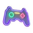 Lampa decor Trio GAMER plastic, transparent, LED, 5W - R23741100