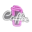 Lampa decor Trio COFFEE plastic, transparent, LED, 5W - R23751100