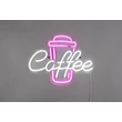 Lampa decor Trio COFFEE plastic, transparent, LED, 5W - R23751100