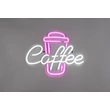 Lampa decor Trio COFFEE plastic, transparent, LED, 5W - R23751100
