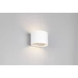 Aplica de perete de exterior cu senzor Trio GENIE metal, alb, 2W, 3000K, 300Lm, IP44 - R24161631