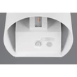 Aplica de perete de exterior cu senzor Trio GENIE metal, alb, 2W, 3000K, 300Lm, IP44 - R24161631