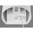 Aplica de perete de exterior cu senzor Trio GENIE metal, alb, 2W, 3000K, 300Lm, IP44 - R24161631