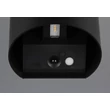 Aplica de perete de exterior cu senzor Trio GENIE metal, negru, 2W, 3000K, 300Lm, IP44 - R24161632