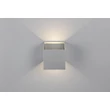 Aplica de perete de exterior cu senzor Trio GENIE metal, gri, 2W, 3000K, 300Lm, IP44 - R24169687