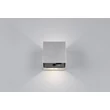 Aplica de perete de exterior cu senzor Trio GENIE metal, gri, 2W, 3000K, 300Lm, IP44 - R24169687