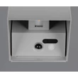Aplica de perete de exterior cu senzor Trio GENIE metal, gri, 2W, 3000K, 300Lm, IP44 - R24169687