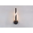 Aplica de perete Trio GINKO metal, negru, LED, 11W, 1150lm, 3000K - Trio-R25791732