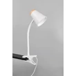 Lampa cu clema Trio PONGO plastic, alb, LED, 4.5W, 500lm, 3000K - Trio-R25831101