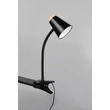 Lampa cu clema Trio PONGO plastic, negru, LED, 4.5W, 500lm, 3000K - Trio-R25831102
