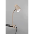 Lampa cu clema Trio PONGO plastic, bej, LED, 4.5W, 500lm, 3000K - Trio-R25831143