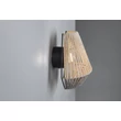 Aplica de perete Trio LIRA  metal, hartie, negru, maro, LED, 1W, 140lm, 3000K - Trio-R25991126