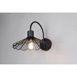 Aplica de perete Trio MARGARITA metal, negru, E27 - R26431732