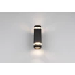 Aplica de perete exterior Trio BARCELOS metal, negru, GU10, IP44 - Trio-R26446232