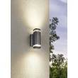 Aplica de perete exterior Trio BARCELOS metal, negru, GU10, IP44 - Trio-R26446232