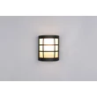 Aplica de perete exterior Trio SINTRA metal, sticla, negru, alb, E27, IP44 - Trio-R26456132