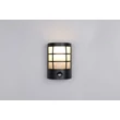 Aplica de perete exterior Trio SINTRA metal, sticla, negru, alb, E27, IP44 - Trio-R26459132