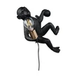 Aplica de perete Trio LOUY plastic, negru, E27 - R26541002