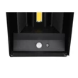 Aplica de perete exterioara cu senzor Trio TALENT metal, negru, LED, 3000K, 2x5W, 2x50lm, IP44 - R27759132