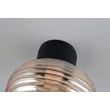Aplica de perete Trio EARL metal, sticla, negru, chihlimbar, LED, 1W, 140lm, 3000K - Trio-R27771113
