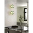Aplica de perete Trio EARL metal, sticla, bronz, verde, LED, 1W, 140lm, 3000K - Trio-R27771115