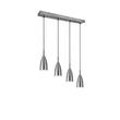 Pendul Trio FARIN metal, nichel, E14 - R30694007