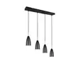 Pendul Trio FARIN metal, negru, E14 - R30694032