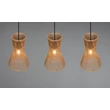 Pendul Trio BIJOU hartie, negru, maro, E27 - Trio-R31833026