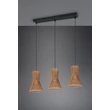 Pendul Trio BIJOU hartie, negru, maro, E27 - Trio-R31833026