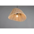 Pendul Trio VALERIE metal, iuta, negru, natural, E27 - Trio-R31881036