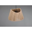 Pendul Trio VALERIE metal, iuta, negru, natural, E27 - Trio-R31881036