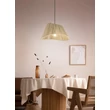 Pendul Trio VALERIE metal, iuta, negru, natural, E27 - Trio-R31881036