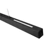 Pendul Trio PAROS metal, negru, LED, 3000K, 22W, 2500lm, 2x5.5W, 1200lm - R32043132