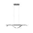 Pendul Trio ISABEL metal, crom, LED, 4000K, 26W, 3000lm - R32201106