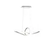 Pendul Trio SANSA metal, alb, LED, 4000K, 28W, 3300lm - R32751131