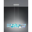 Pendul Trio PULSE metal, plastic, transparent, LED, 18W, 4000K, 2000Lm - R33681153