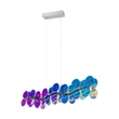 Pendul Trio PULSE metal, plastic, transparent, LED, 18W, 4000K, 2000Lm - R33681153