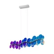 Pendul Trio PULSE metal, plastic, transparent, LED, 18W, 4000K, 2000Lm - R33681153